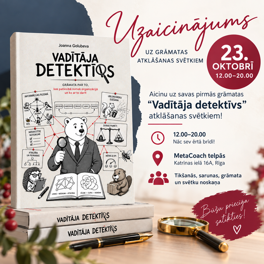 "Vadītāja detektīvs" grāmata